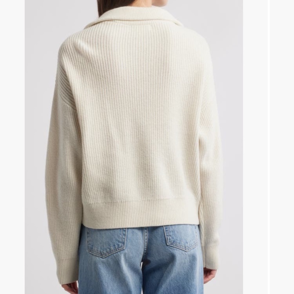 Treasure & Bond 1/2 zip sweater